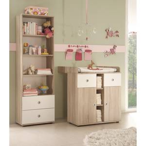 Commode Wicki I Sonoma eikenhouten look/wit