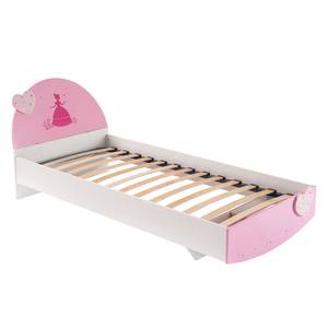 Kinderbed Anastasia wit/roze