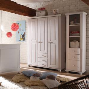 Armoire enfant Laura III Blanc