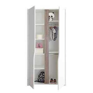 Armoire enfant Mara II Blanc / Truffe