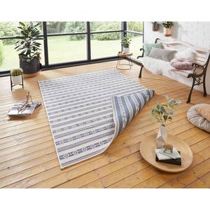 In-/Outdoorteppich Fiji Webstoff - Blau - 120 x 170 cm