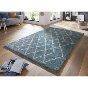 Tapis épais Touch I Tissu - Bleu - 200 x 290 cm