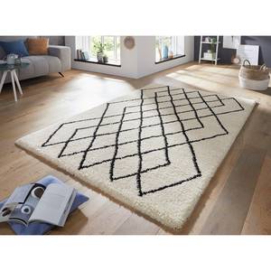 Tapis épais Touch I Tissu - Noir - 160 x 230 cm