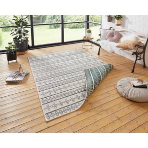 Tapis intérieur / extérieur Madeira Tissu - Vert - 200 x 290 cm