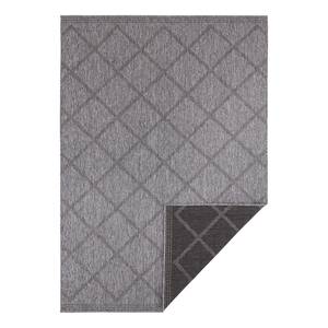 Tapis intérieur / extérieur Corsica Polypropylène - Anthracite - 80 x 150 cm