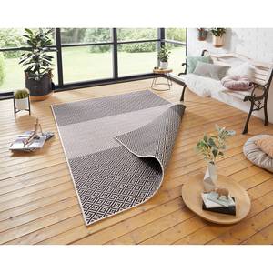 Tapis intérieur / extérieur Borneo Polypropylène - Noir - 120 x 170 cm