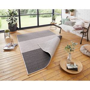 In-/Outdoorteppich Maui Webstoff - Schwarz - 200 x 290 cm