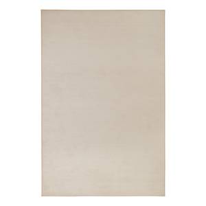Laagpolig vloerkleed Bare Geweven stof - Crème - 140 x 200 cm