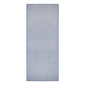 Kurzflorläufer Bare Webstoff - Blau - 80 x 250 cm