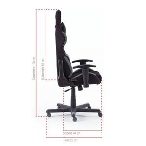 Gaming Chair DX-Racer 5 Mesh / Kunstleder - Schwarz / Grau