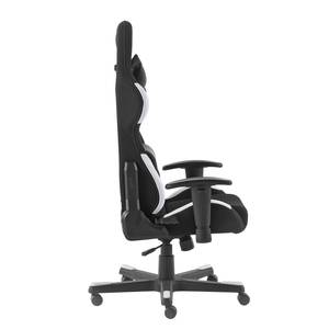 Chaise gamer DX-Racer 1 II Tissu mesh / Imitation cuir - Noir / Blanc