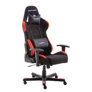 Gaming Chair DX-Racer 1 I Mesh / Kunstleder - Schwarz / Rot