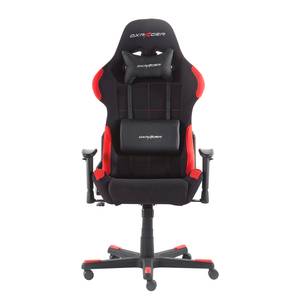 Chaise gamer DX-Racer 1 I Tissu mesh / Imitation cuir - Noir / Rouge