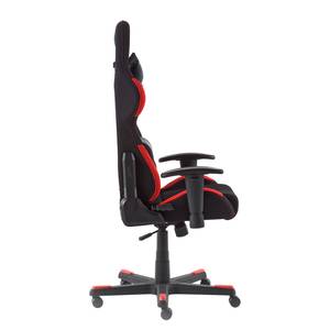 Chaise gamer DX-Racer 1 I Tissu mesh / Imitation cuir - Noir / Rouge