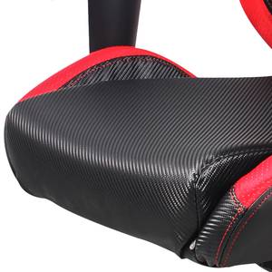 Chaise gamer DX-Racer 9 Imitation cuir - Noir / Rouge