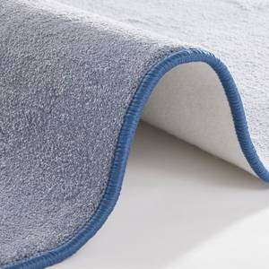 Tapis de couloir Bare Tissu - Bleu - 80 x 350 cm