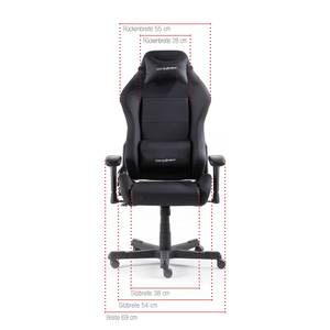 Gaming Chair DX-Racer 3 Kunstleder - Schwarz