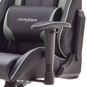 Gaming Chair DX-Racer 8 Kunstleder - Schwarz / Grau