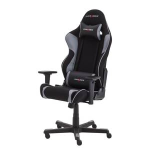 Gamestoel DX-Racer R2 Mesh/kunstleer - zwart/grijs