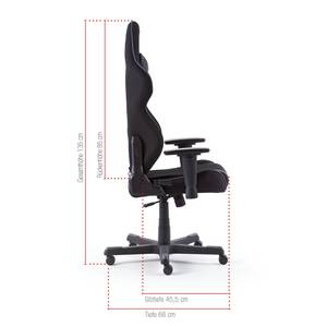 Gamestoel DX-Racer R2 Mesh/kunstleer - zwart/grijs