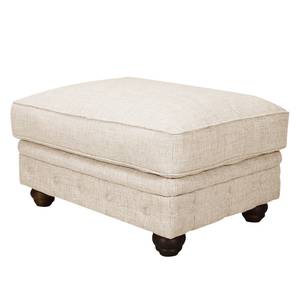 Hocker Bynoe textielmix - beige