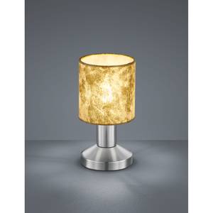 Tafellamp Garda II textielmix/nikkel - 1 lichtbron - Goud