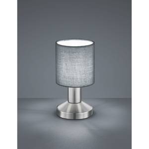 Lampe Garda I Tissu mélangé / Nickel - 1 ampoule - Gris