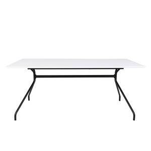 Table Ego Métal - Blanc / Noir