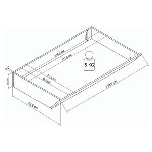 Tiroir de lit Stokka Marron