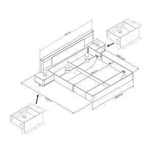 Bedframe Tromoy Wit