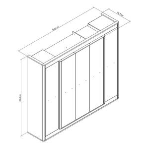 Slaapkamerset Tromoy (4-delig) Wit