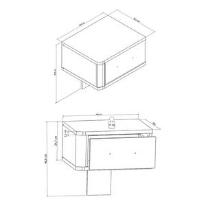 Chambre Tromoy (4 éléments) Blanc