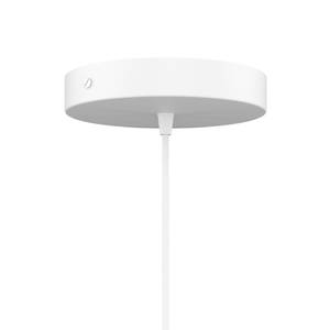 Hanglamp Eos XL I Wit - Metaal - Veren - Hoogte: 255 cm