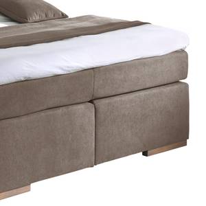 Boxspring Marcel I Kokosnoot bruin - 160 x 200cm - Tweepersoonsmatras H2/H3