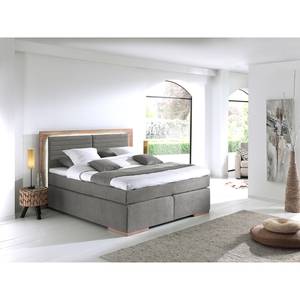 Boxspring Marcel I Grijs - 160 x 200cm - H2 zacht