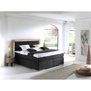 Boxspringbett Marcel II Schwarz - 160 x 200cm - H3