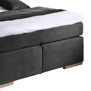 Boxspring Marcel II Zwart - 160 x 200cm - H3 medium