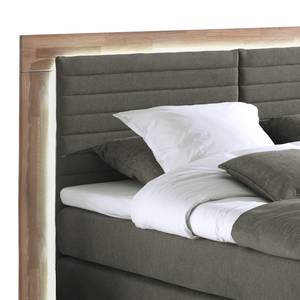 Lit boxspring Marcel II Gris - 160 x 200cm - D2 souple