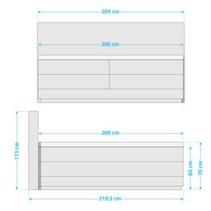 Boxspring Moneta Antiek groen - 200 x 200cm - H3 medium