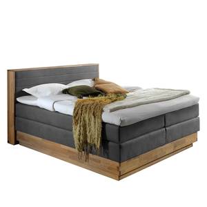 Boxspring Moneta Grijs - 180 x 200cm - H3 medium