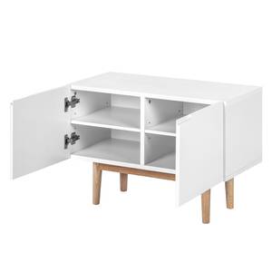 Set di 4 mobili da ingresso LINDHOLM B Bianco - Legno parzialmente massello - 170 x 193 x 35 cm