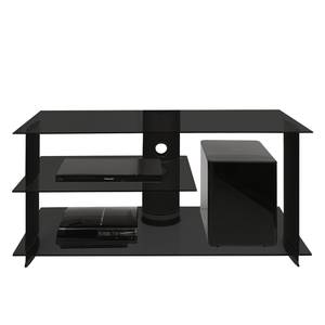 TV-Rack Subuso Schwarz - Höhe: 55 cm