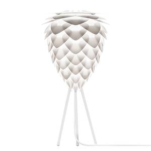 Lampe Conia Mini II Blanc - Métal - Matière plastique - Hauteur : 72 cm