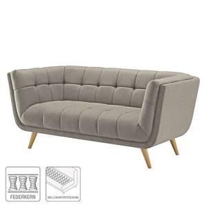 Sofa Cameta (2-Sitzer) Webstoff - Grau