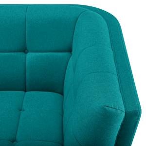 Bank Cameta (2-zits) geweven stof - Turquoise