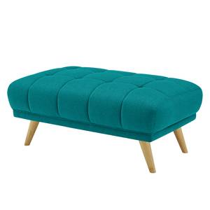 Repose-pieds Cameta Tissu - Turquoise