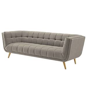 Sofa Cameta (3-Sitzer) Webstoff - Grau