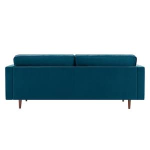 Sofa Pirk (3-Sitzer) Samt - Marineblau