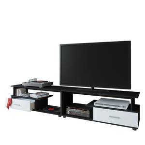 Tv-meubel Rimini Zwart/wit