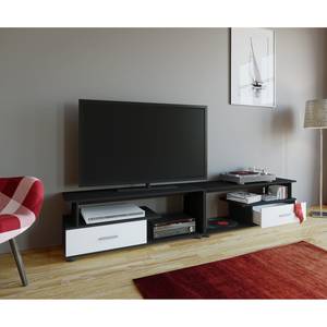 Tv-meubel Rimini Zwart/wit